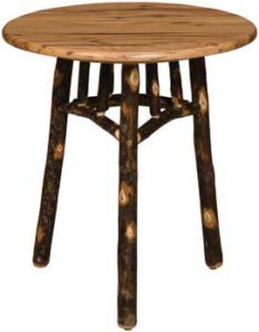 Hickory 22 inch Round End Table