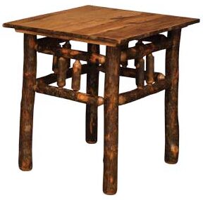 Custom Lumber Jack End Table