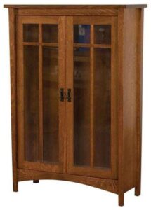 Arts and Crafts Bookcase with Doors