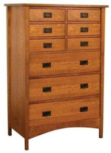 Arts and Crafts Chest of Drawers