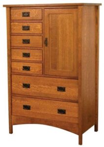 Arts and Crafts Gentlemen's Chest