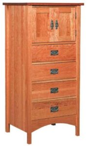 Arts and Crafts Lingerie Chest with Doors