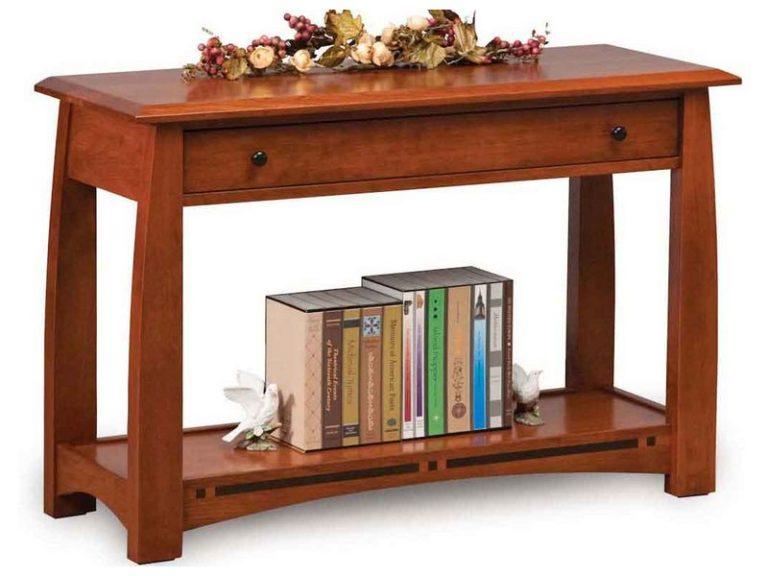 Amish Boulder Creek Sofa Table