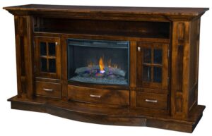 Delgado Fireplace Entertainment Center