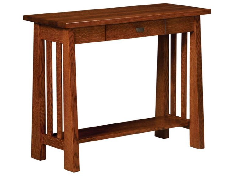 Custom Freemont Open Mission Hall Table