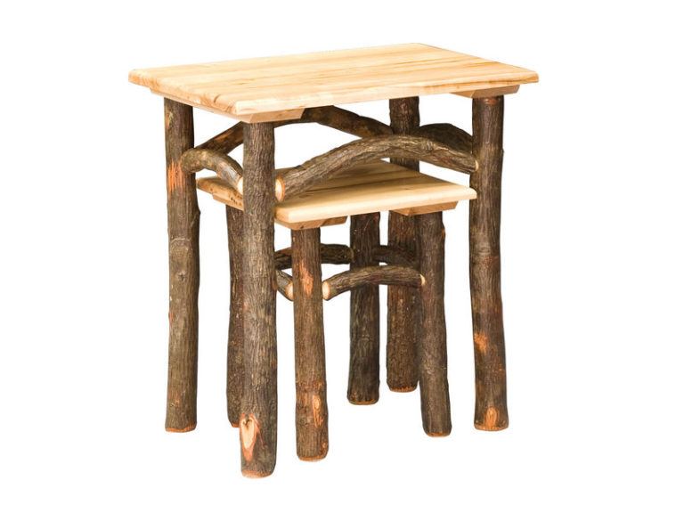 Amish Hickory Nesting Tables