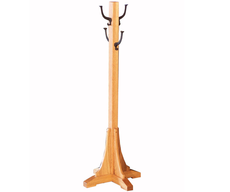 Custom Child's Mission Hall Tree