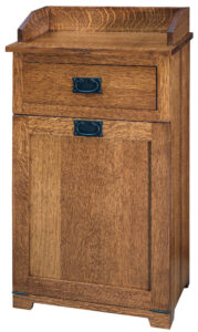 Mission Tilt Out Trash Bin with Top Drawer