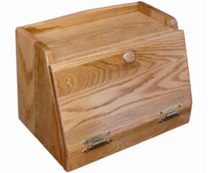 Oak Bread Box