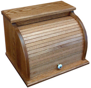 Bread Box with Roll Top