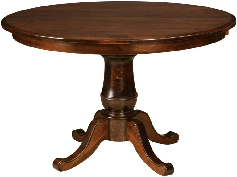 Amish Chancellor Single Pedestal Dining Table