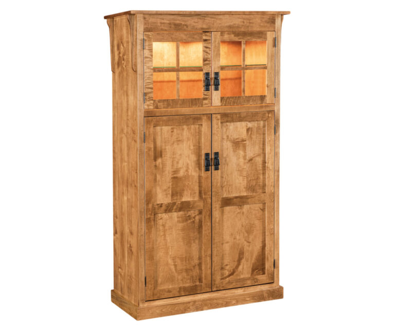 Custom Heritage Mission Pantry - Light On