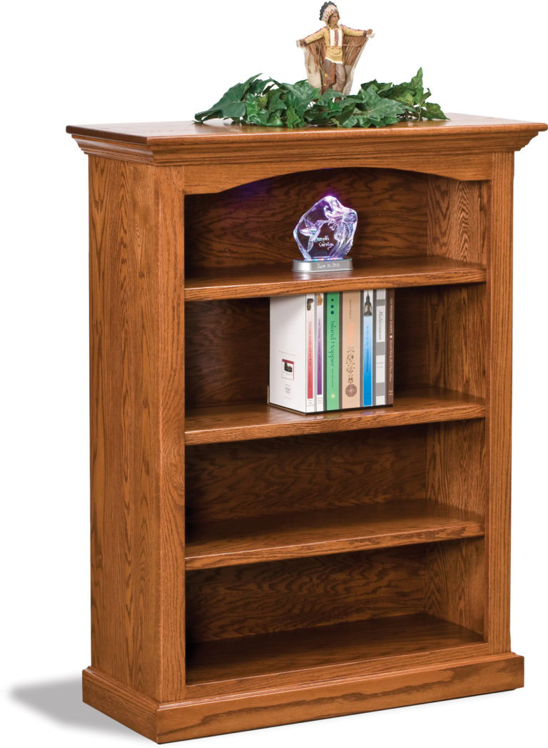Amish Hoosier Heritage Three Shelf Bookcase