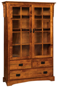 Mission Large Bookcase with Two Doors