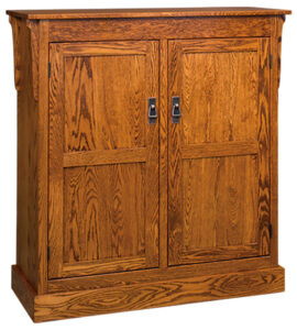 Mission Style Two Wood Door Pie Safe