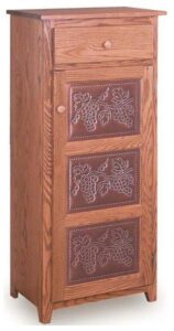 Classic Tall Pie Safe with Drawer