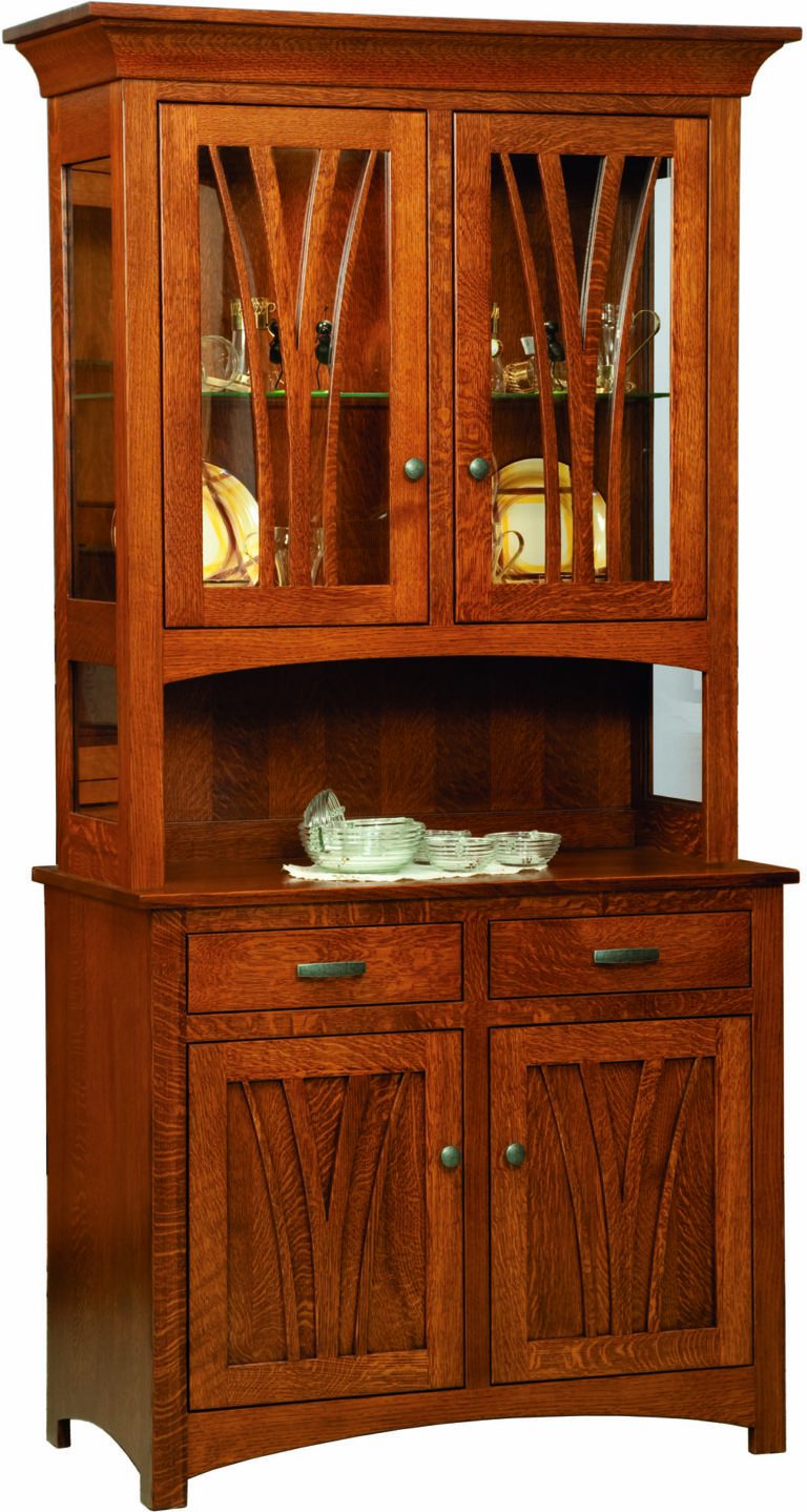 Amish Shenandoah Two Door Hutch