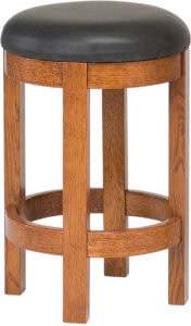 Barrel Barstool Without Back
