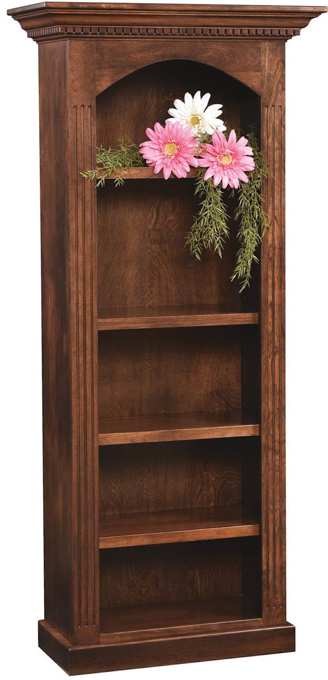 Amish 72 inch Cambridge Bookcase