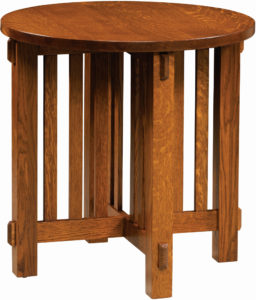 Rio Mission Round End Table
