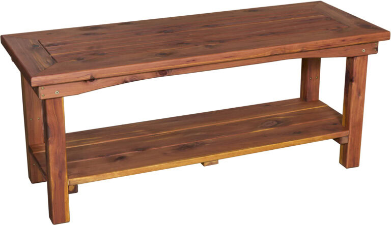 Cedar Patio Coffee Table