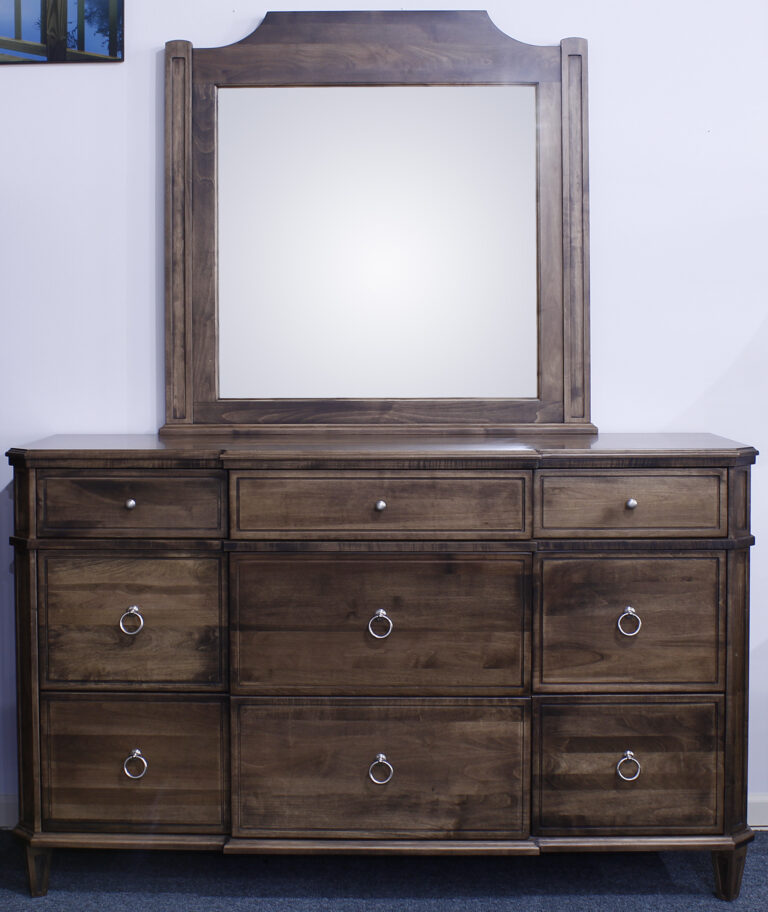 Custom Montour Dresser and Mirror