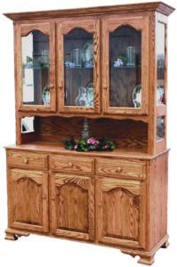 LaGrange Three-Door Open Hutch