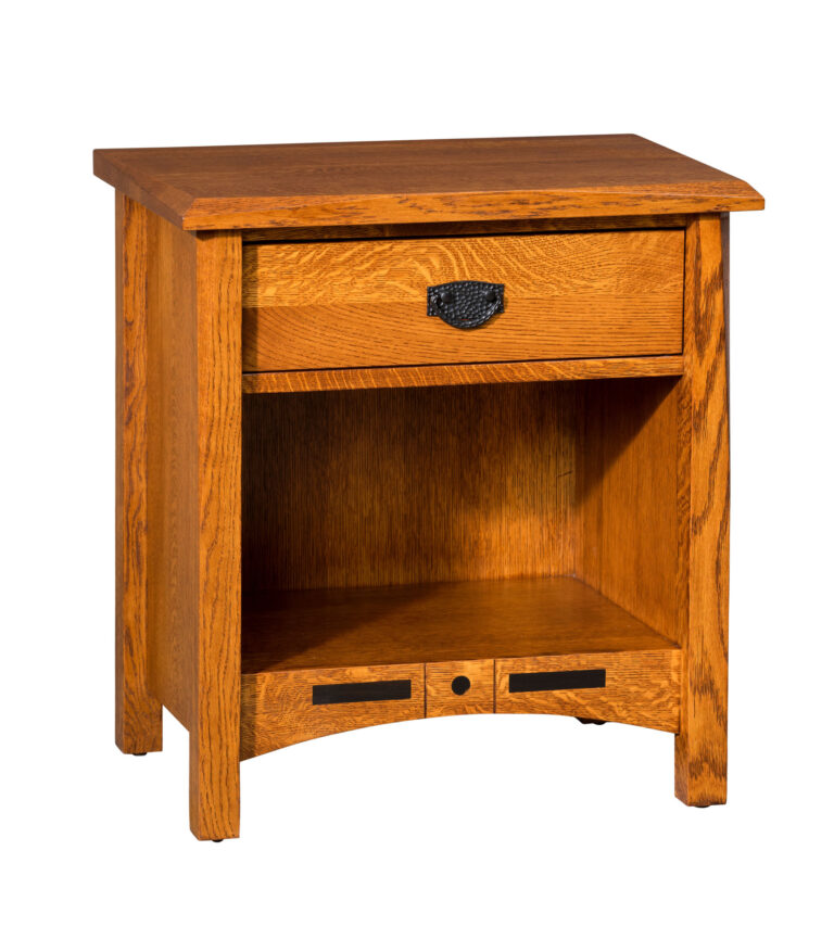 Custom Bel Aire 1 Drawer Open Night Stand