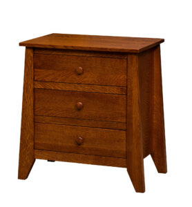 Berwick Three Drawer Nightstand