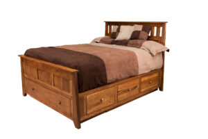 Berwick Slat Panel Storage Bed