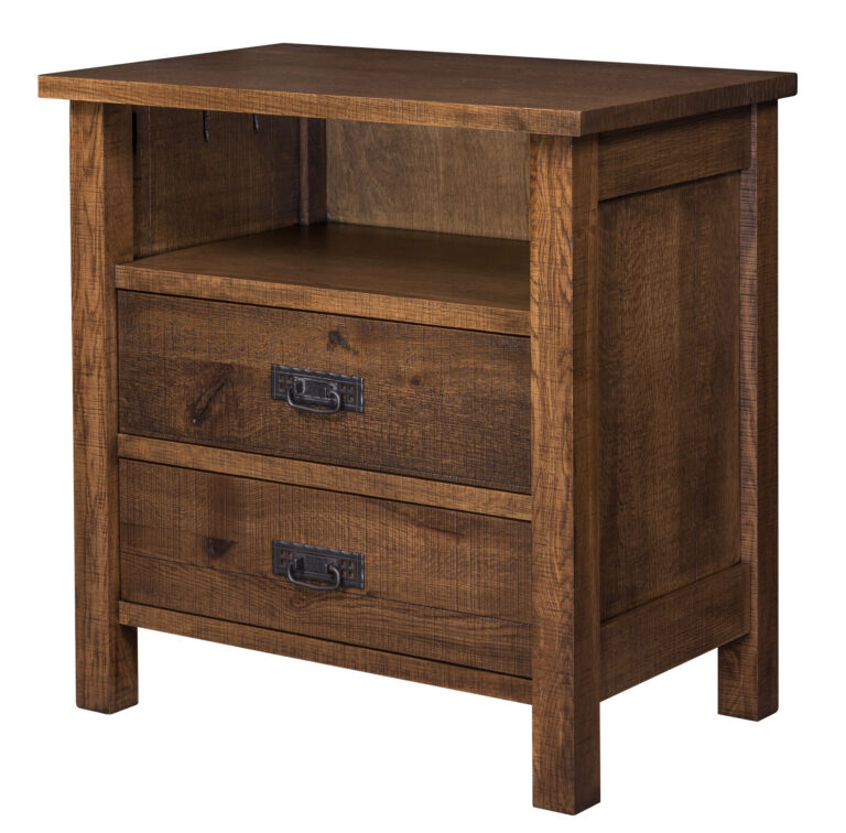 Amish Regent 2 Drawer Night Stand