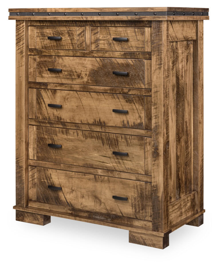 Custom Monta Vista Chest of Drawers - Rough Sawn