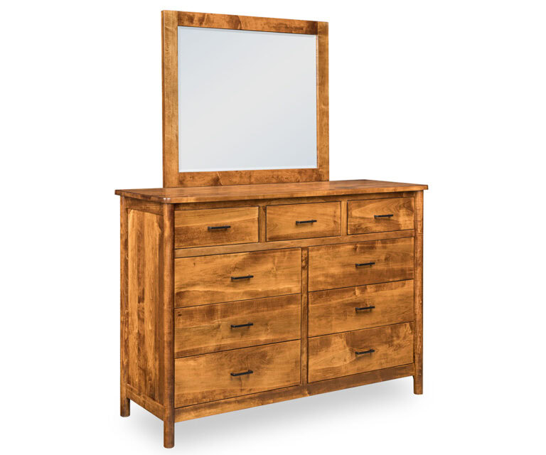 Custom Jasmine Dresser with Mirror