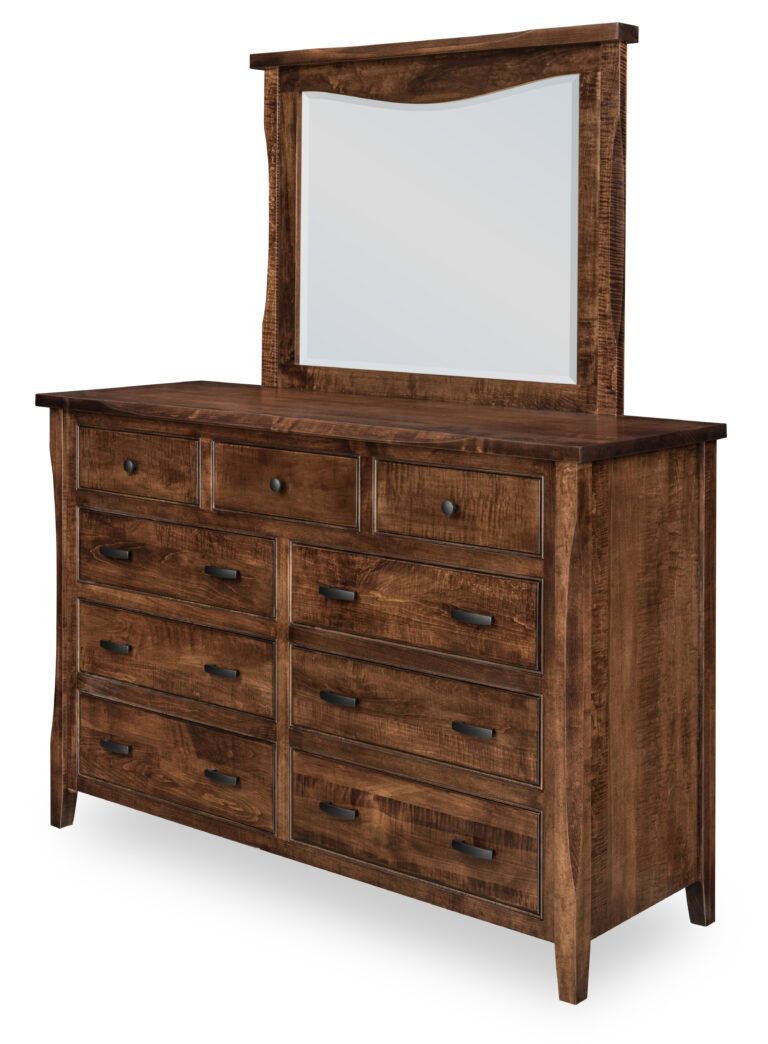 Custom Longmont Dresser with Mirror
