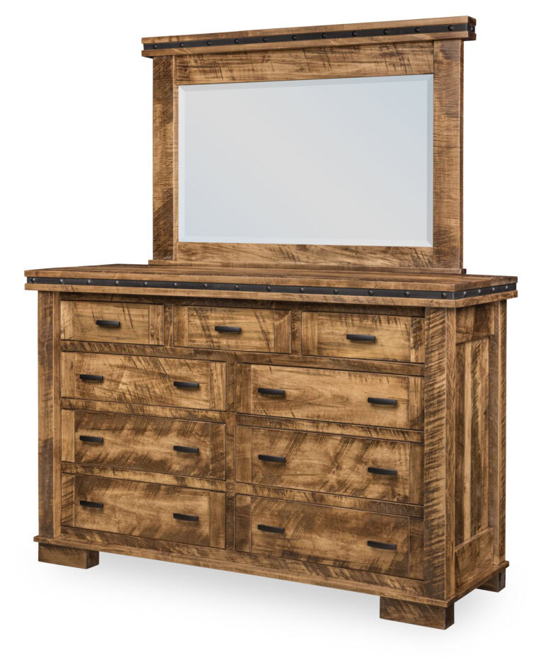 Custom Monta Vista Dresser with Mirror