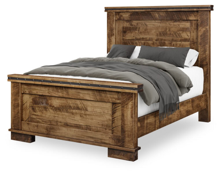 Custom Monta Vista Roughsawn Bed