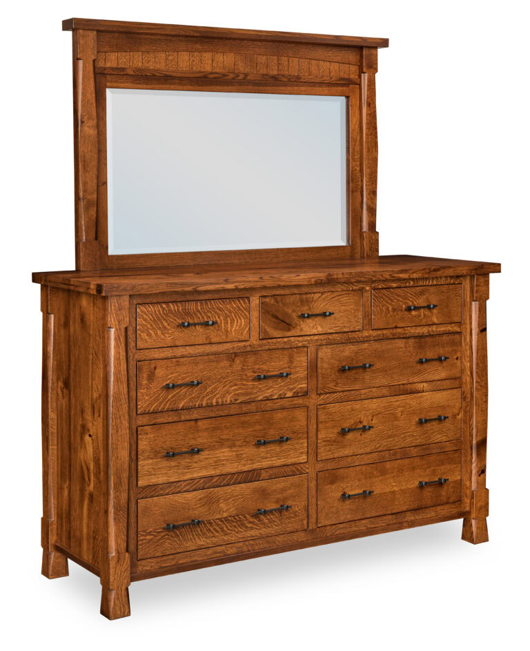 Custom Ouray Dresser with Mirror