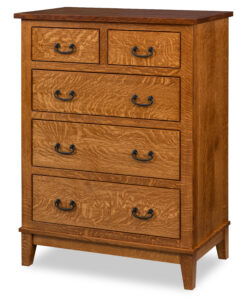 Sierra Mission Five Drawer Chest