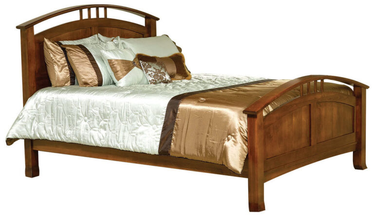 Custom Crescent Panel Bed