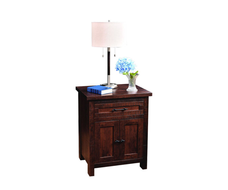 Custom Denali One Drawer Two Door Nightstand