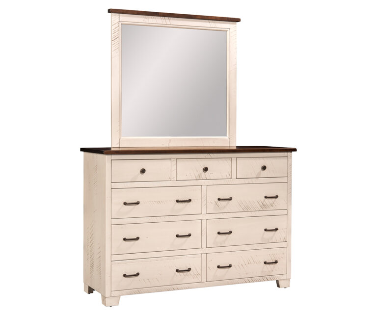 Custom Easy Tymes Tall Dresser with Mirror