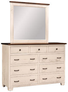 Easy Tymes Tall Dresser with Mirror