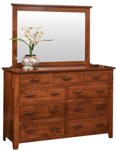 Bloomfield Tall Dresser with Mirror