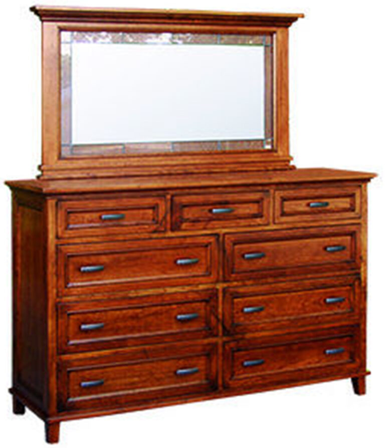 Custom Brooklyn Tall Dresser with Mirror
