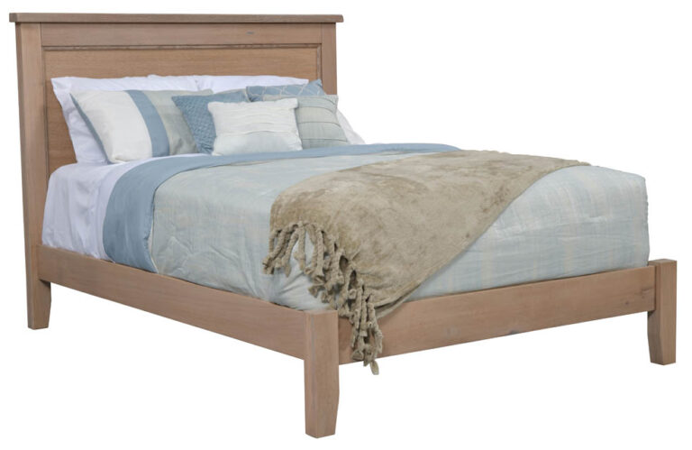 Custom Chloe Wood Panel Bed