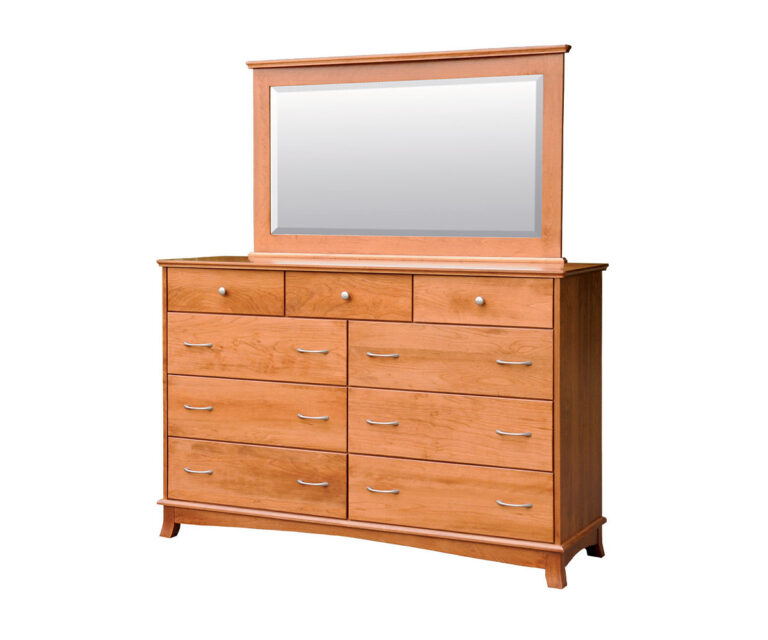 Custom Crescent Tall Dresser with Mirror