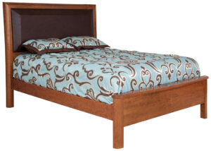 Meridian Leather Panel Bed