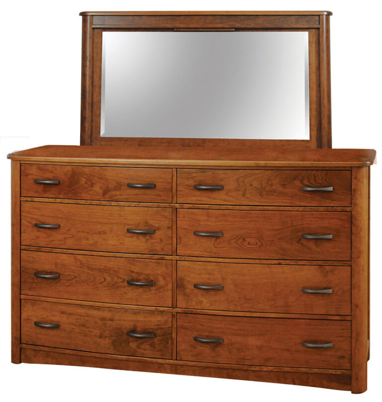 Custom Meridian Tall Dresser with Mirror
