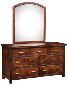 Timbermill Double Dresser with Mirror