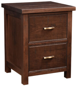 Timbermill Two Drawer Nightstand